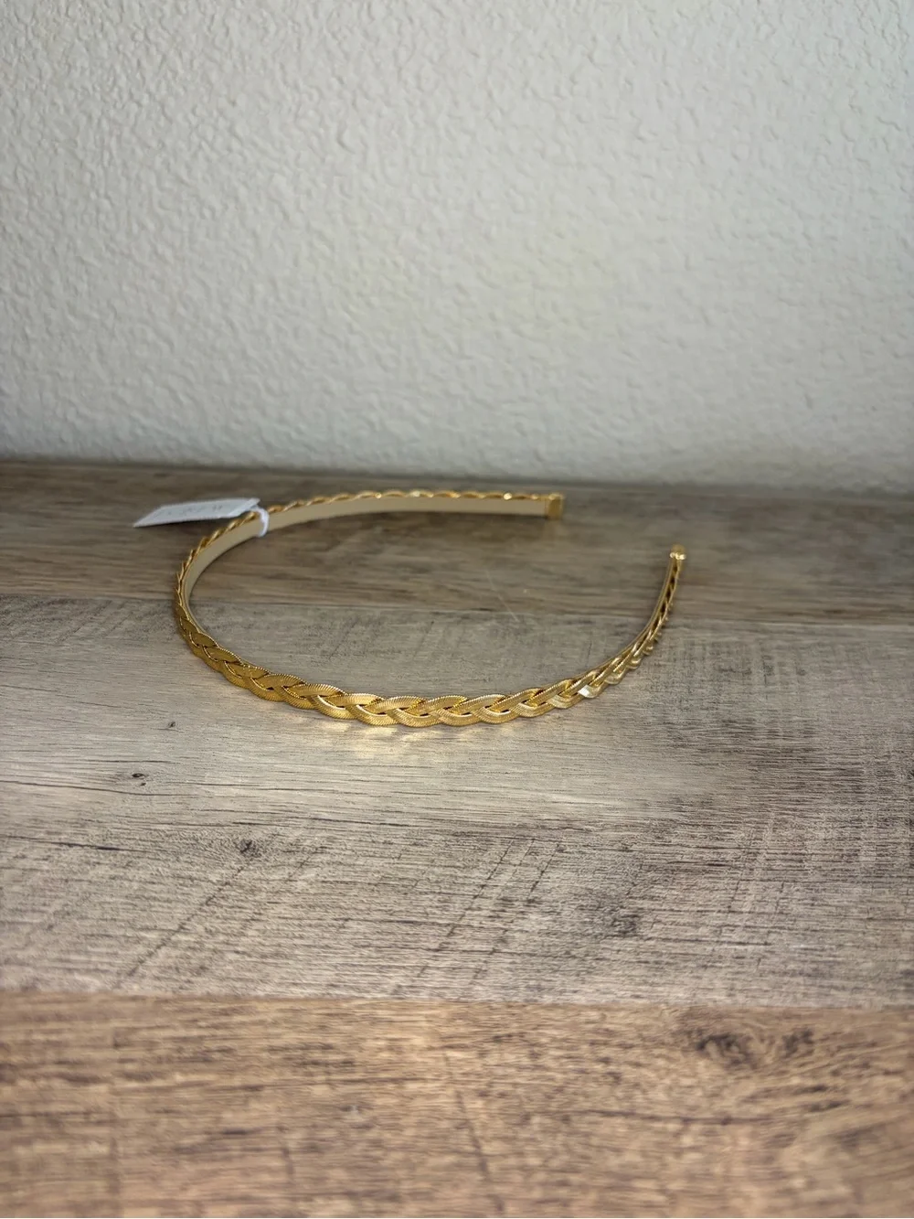 Jcrew Braided Gold Headband for Women